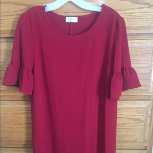 Red Sheath Dress